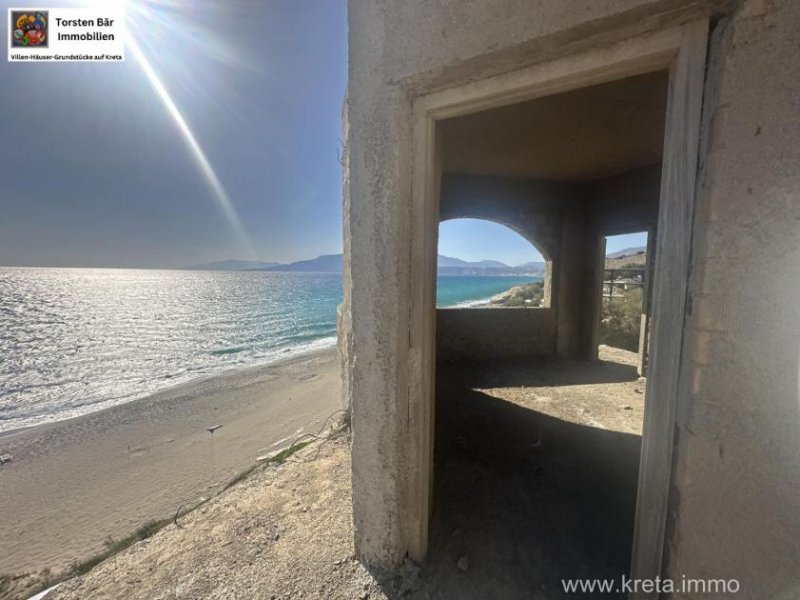 Kalamaki Kreta Kalamaki Unfertiger Wohnblock mit 8 Wohnungen und fantastischem Meerblick Haus kaufen